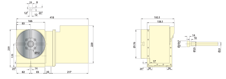 江蘇滾齒凸輪江蘇分度盤尺寸圖