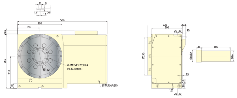 江蘇滾齒凸輪江蘇分度盤尺寸圖